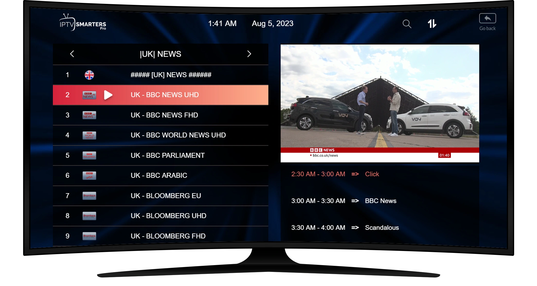 EPG FEATURE